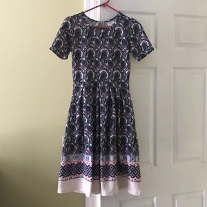 Small paisley dipped lularoe Amelia